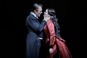 Rachel Willis-Sorensen and Brandon Jovanovich Photo