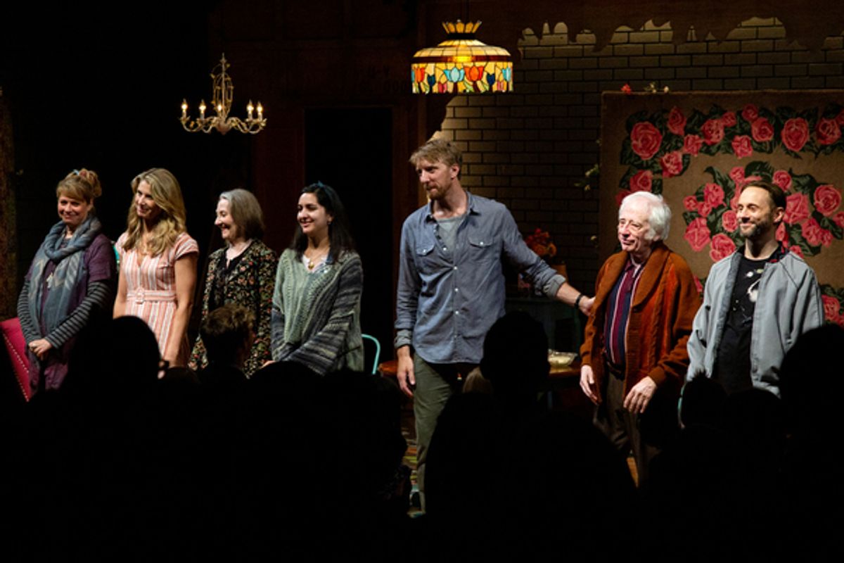 Stacey Linnartz, Nadia Bowers, Barbara Kingsley, Kimberly Chatterjee, Michael Schantz, Austin Pendleton, Kevin Isola at 