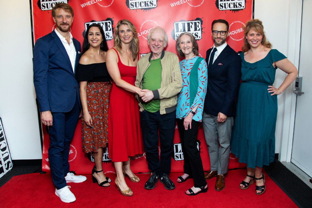 Michael Schantz, Kimberly Chatterjee, Nadia Bowers, Austin Pendleton, Barbara Kingsley, Kevin Isola, Stacey Linnartz at 