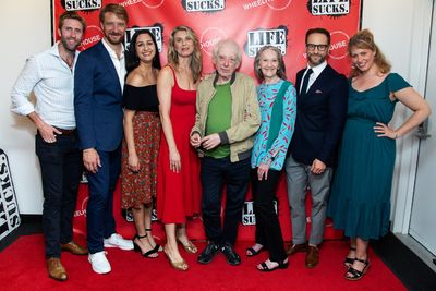 Jeffrey Wise, Michael Schantz, Kimberly Chatterjee, Nadia Bowers, Austin Pendleton, B Photo