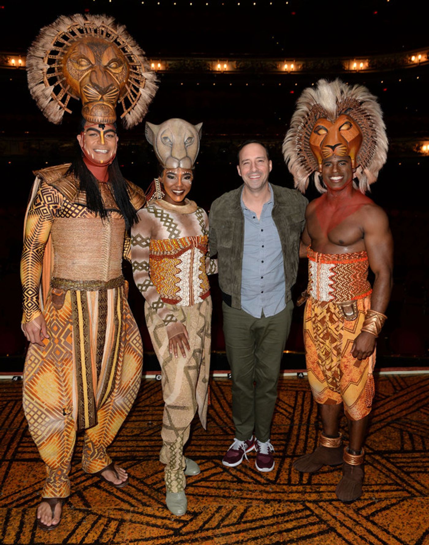 Photo Flash: Tony Hale Attends Toronto Opening of THE LION KING  Image