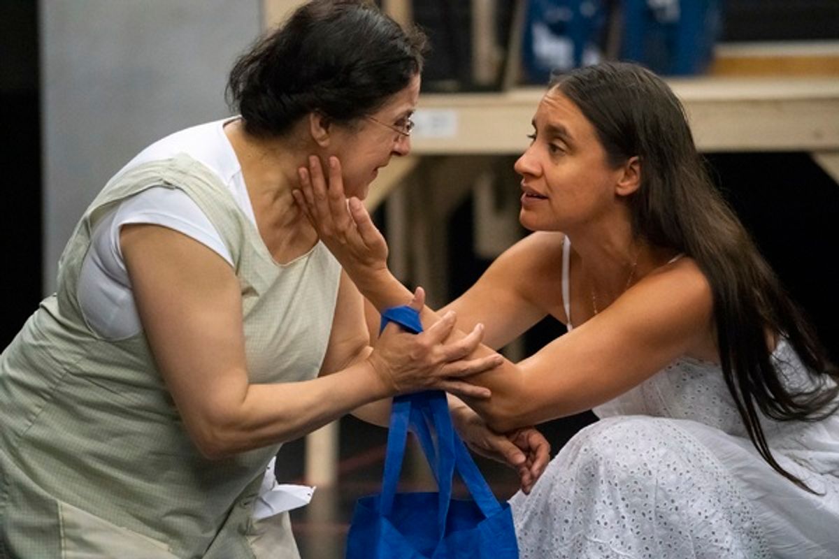 Sabina Zuniga Varela and Socorro Santiago at 