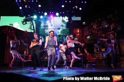 CJ Eldred and Mitchell Jarvis with cast  Photo