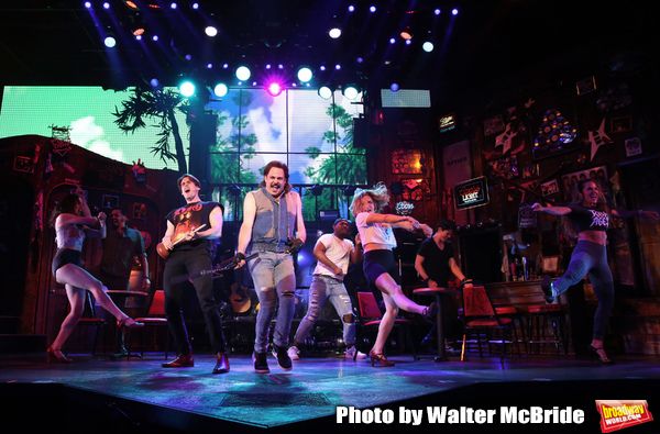 CJ Eldred and Mitchell Jarvis with cast  Photo