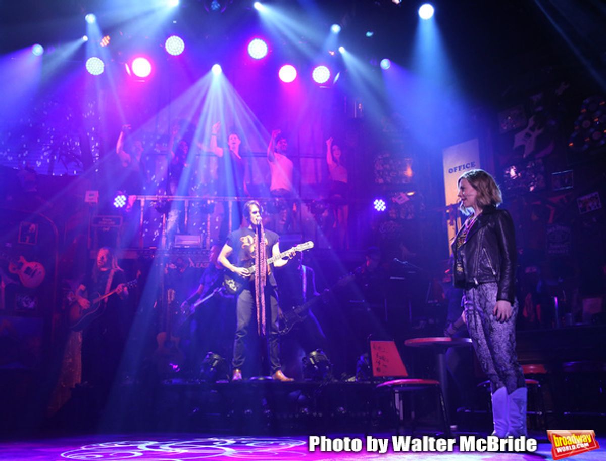 CJ Eldred and Kristen Scott at ROCK OF AGES Gets Ready for NYC Return!