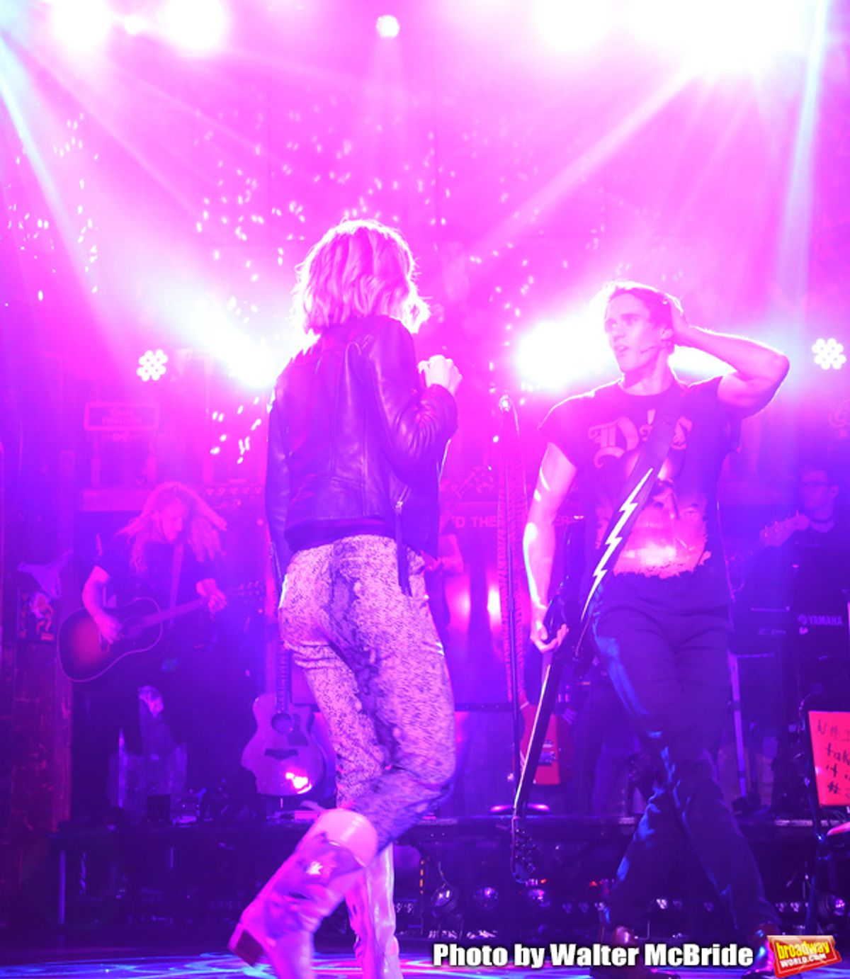 Kristen Scott and CJ Eldred at ROCK OF AGES Gets Ready for NYC Return!