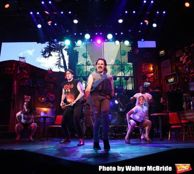 CJ Eldred and Mitchell Jarvis with cast Photo