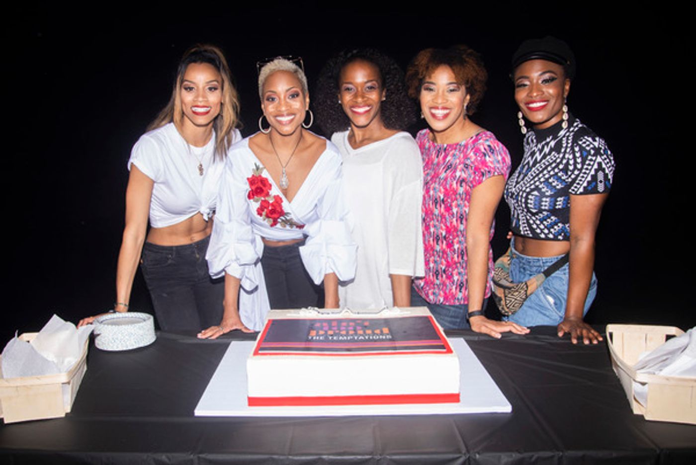Photo Flash: AIN'T TOO PROUD Celebrates 100th Broadway Performance!  Image