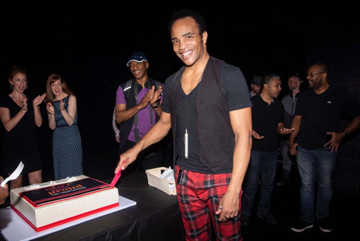 Photo Flash: AIN'T TOO PROUD Celebrates 100th Broadway Performance!  Image