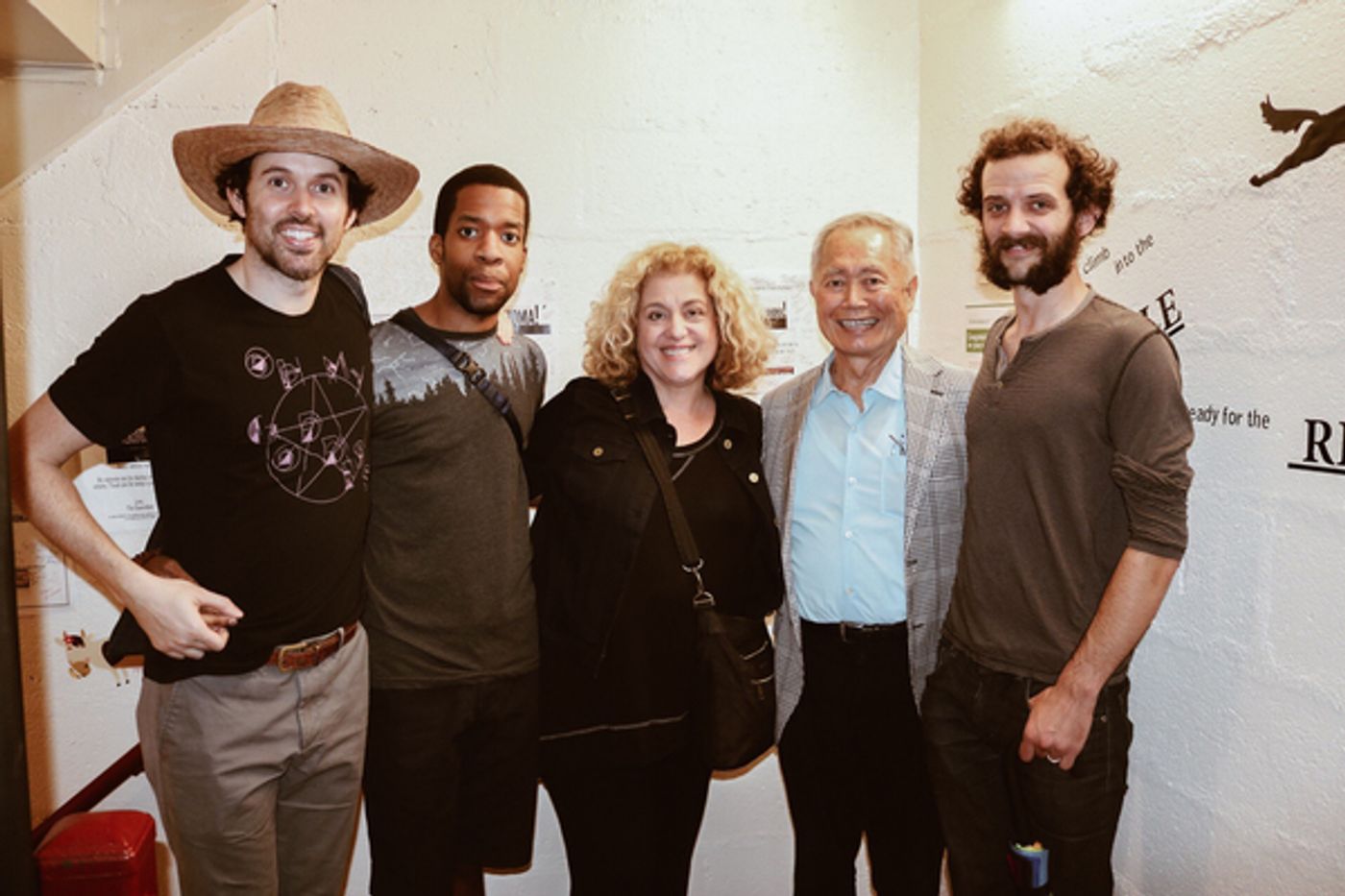 Photo Flash: George Takei Visits OKLAHOMA!  Image