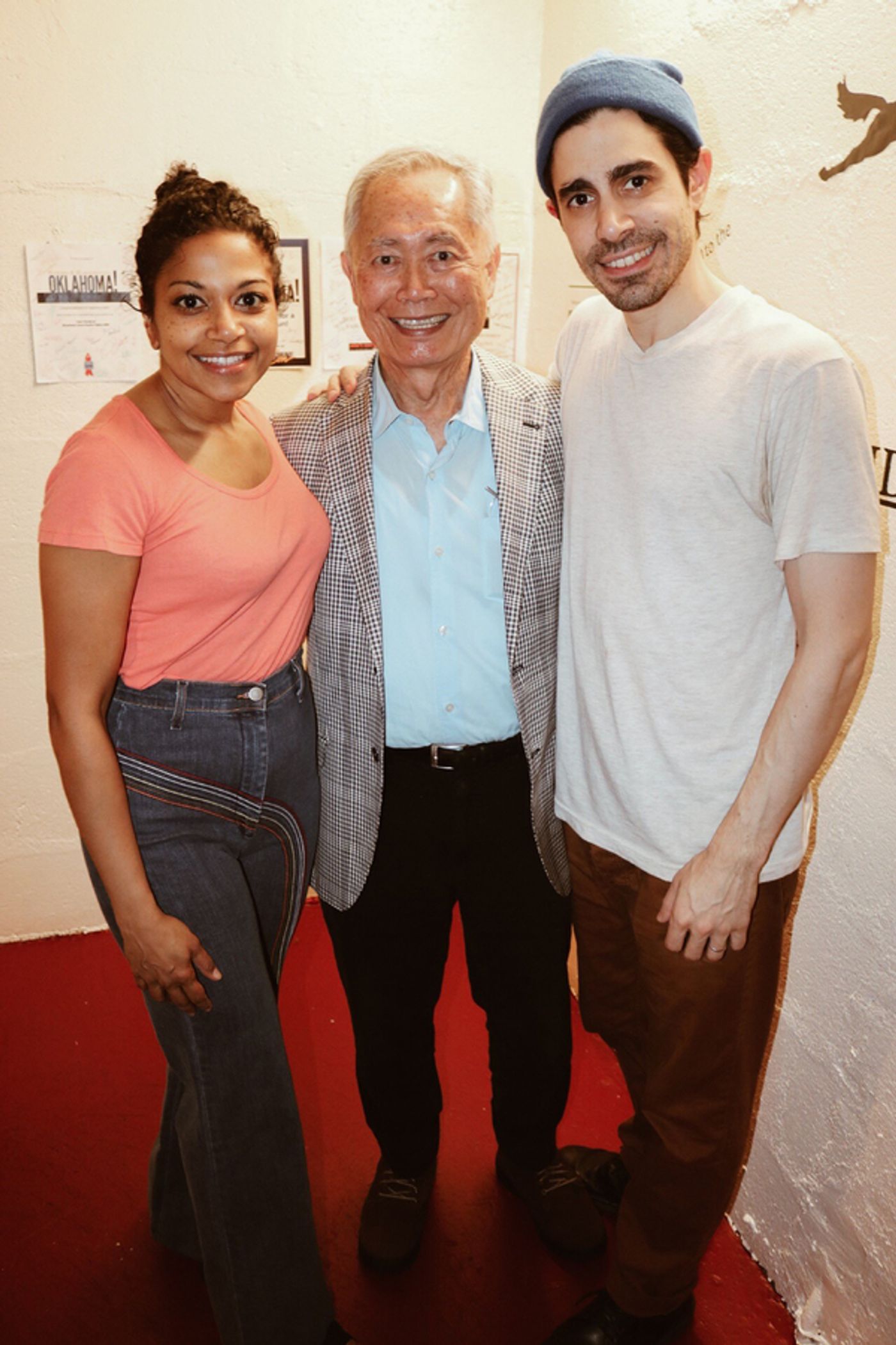 Photo Flash: George Takei Visits OKLAHOMA!  Image