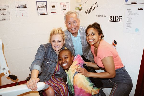 Ali Stroker, Gabrielle Hamilton, George Takei, Rebecca Naomi Jones Photo