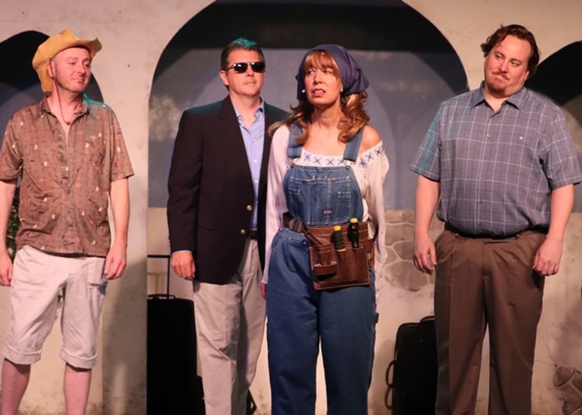 Zane Oberholzer, Jr., Brian Kaider, Jessica Billones, and Mike Reid at 