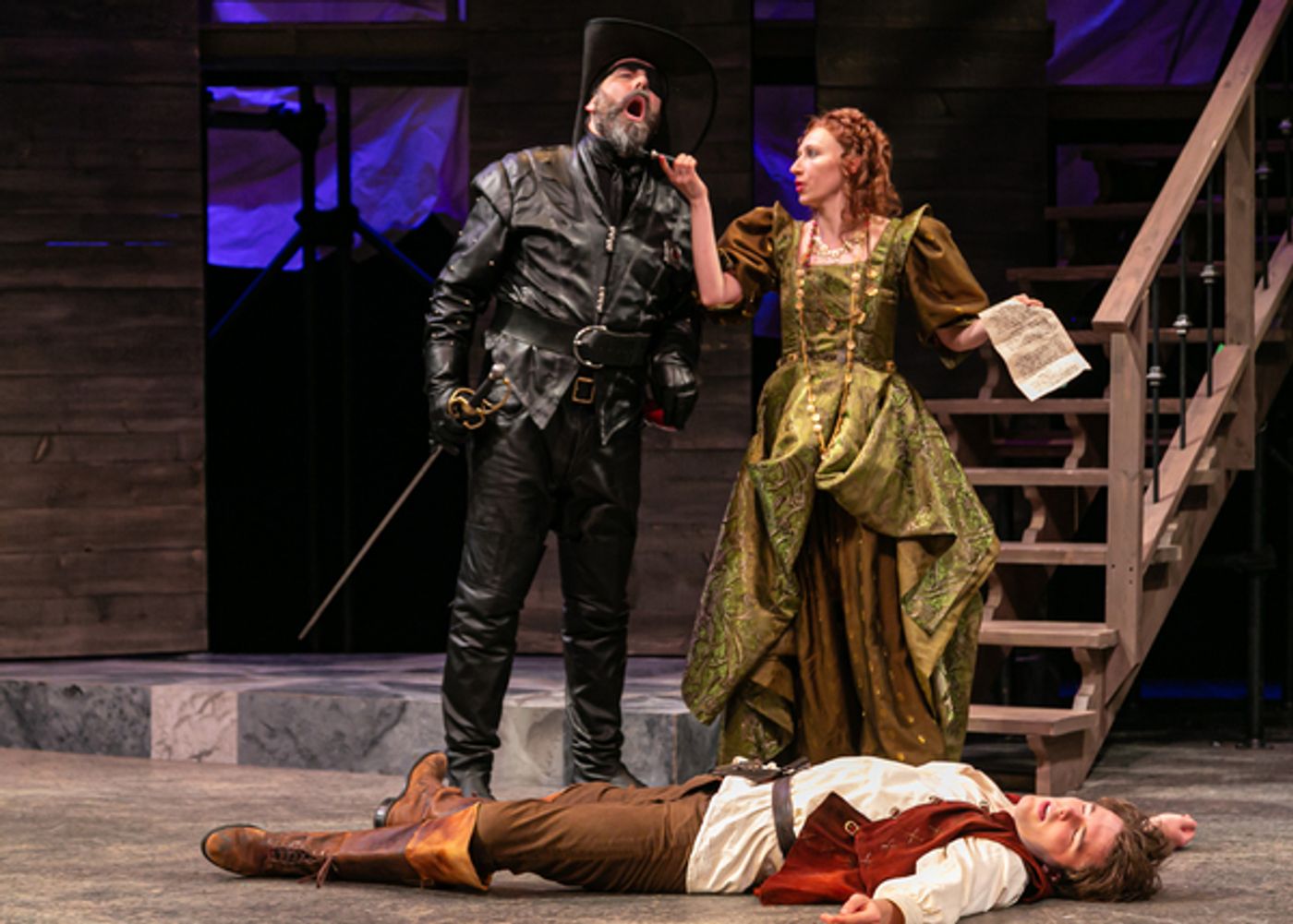 Photo Flash: THE THREE MUSKETEERS At The Shakespeare Theatre of New Jersey Photo Flash: THE THREE MUSKETEERS At The Shakespeare Theatre of New Jersey Image