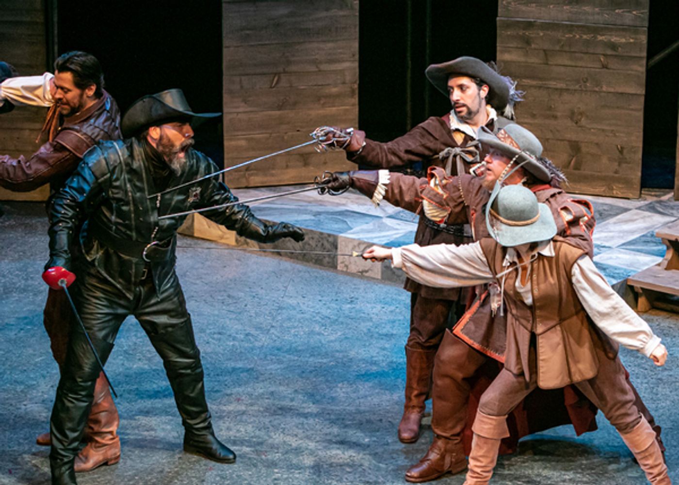 Photo Flash: THE THREE MUSKETEERS At The Shakespeare Theatre of New Jersey Photo Flash: THE THREE MUSKETEERS At The Shakespeare Theatre of New Jersey Image