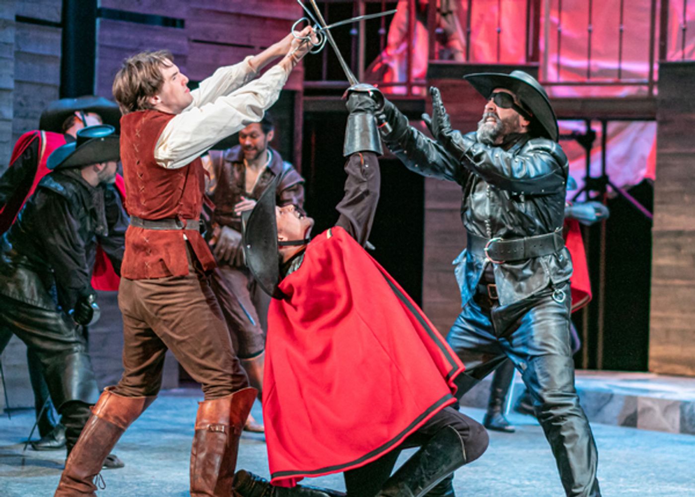 Photo Flash: THE THREE MUSKETEERS At The Shakespeare Theatre of New Jersey Photo Flash: THE THREE MUSKETEERS At The Shakespeare Theatre of New Jersey Image