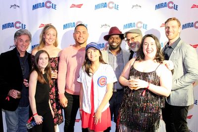 Gene Weygandt, Allison Sill,
Elise Wolf, Willson Contreras (2016 Chicago
Cubs World S Photo