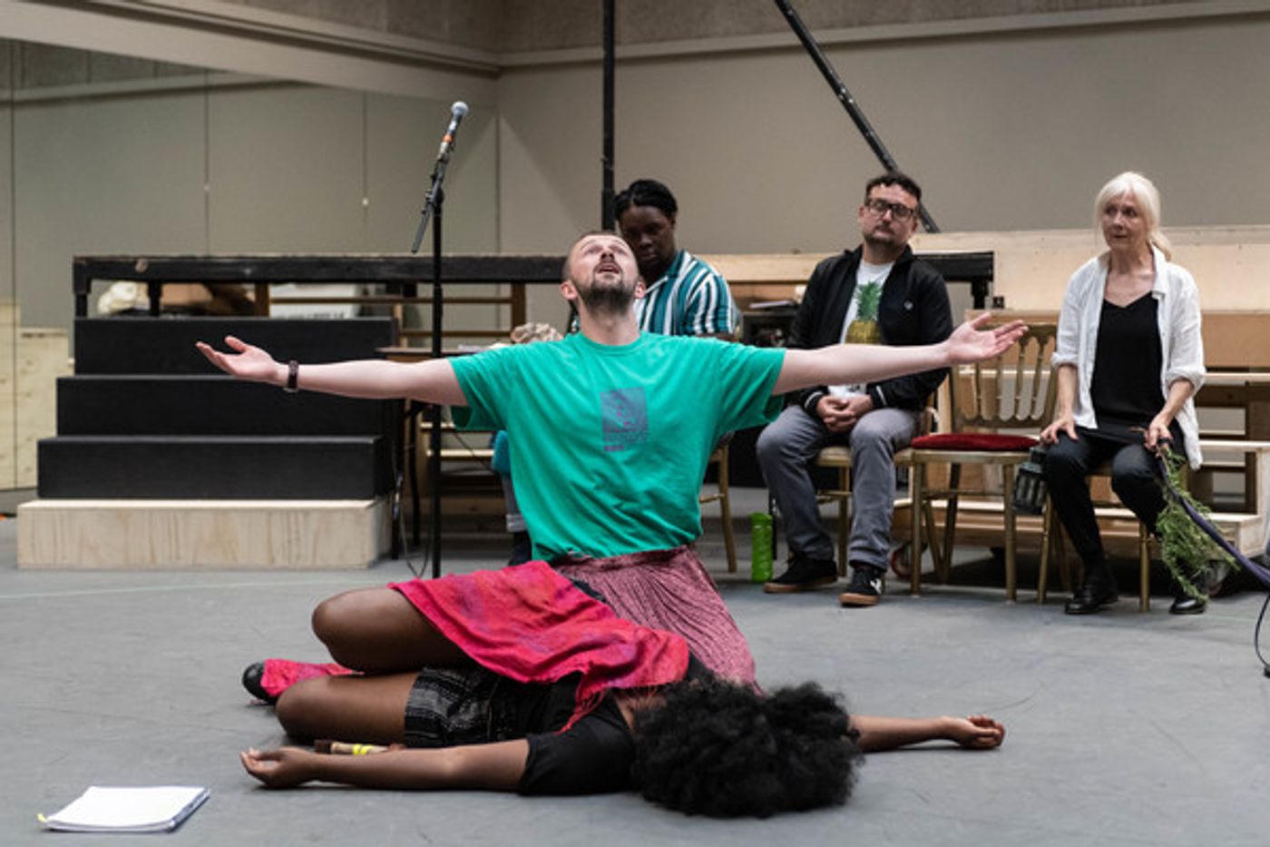 Photo Flash: Inside Rehearsal For A MIDSUMMER NIGHT'S DREAM at Regent's Park Open Air Theatre  Image