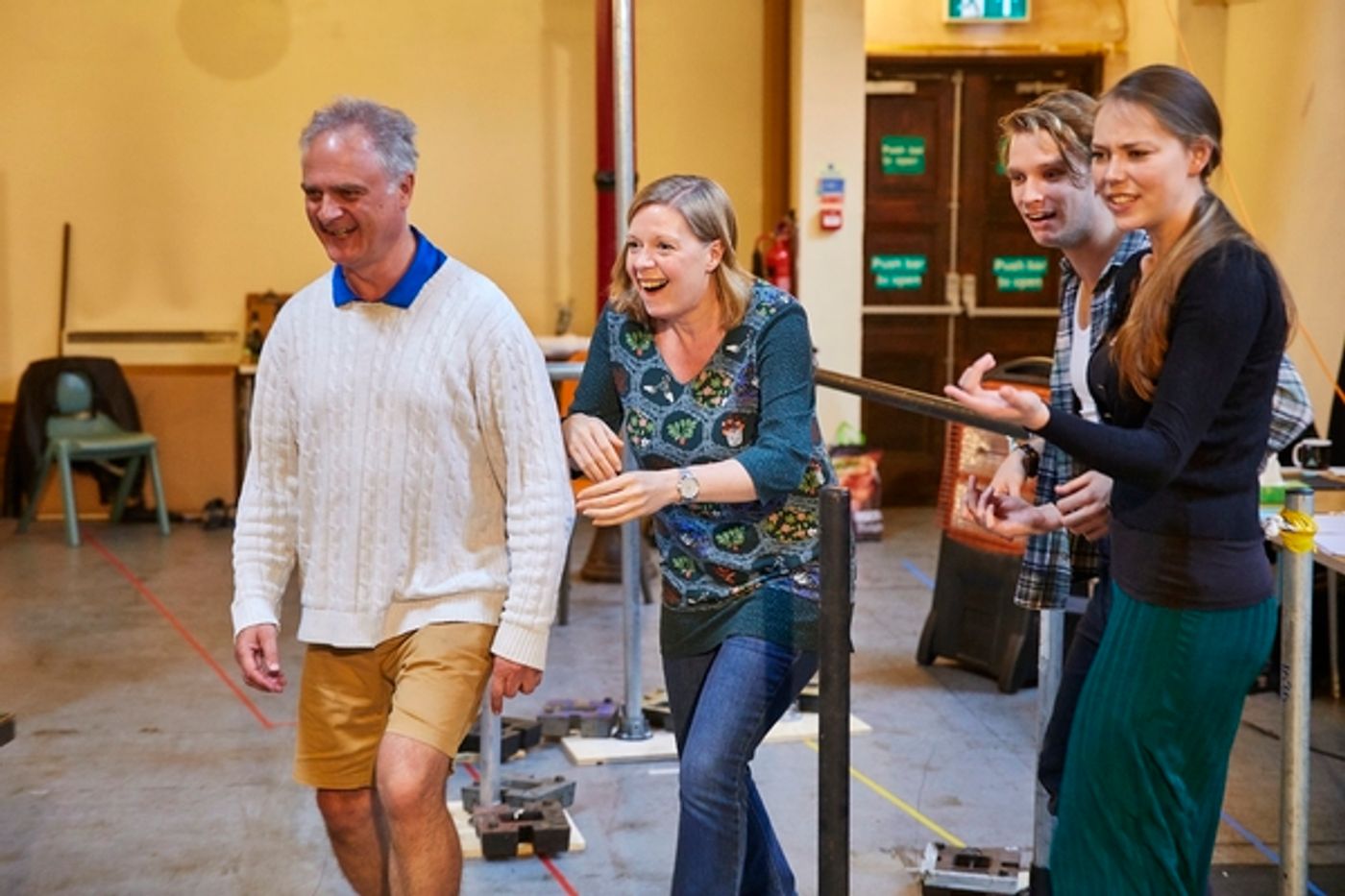 Photo Flash: Inside Rehearsal For THE NIGHT OF THE IGUANA  Image