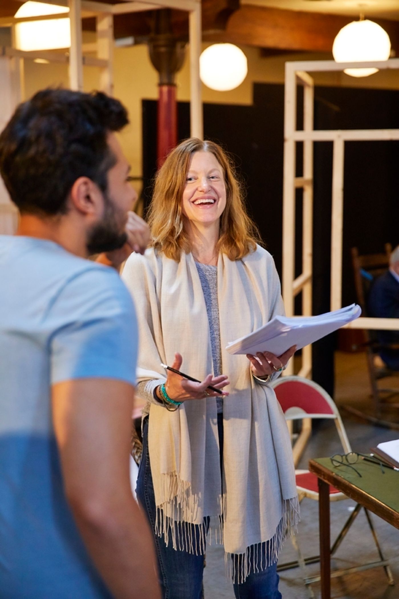 Photo Flash: Inside Rehearsal For THE NIGHT OF THE IGUANA  Image