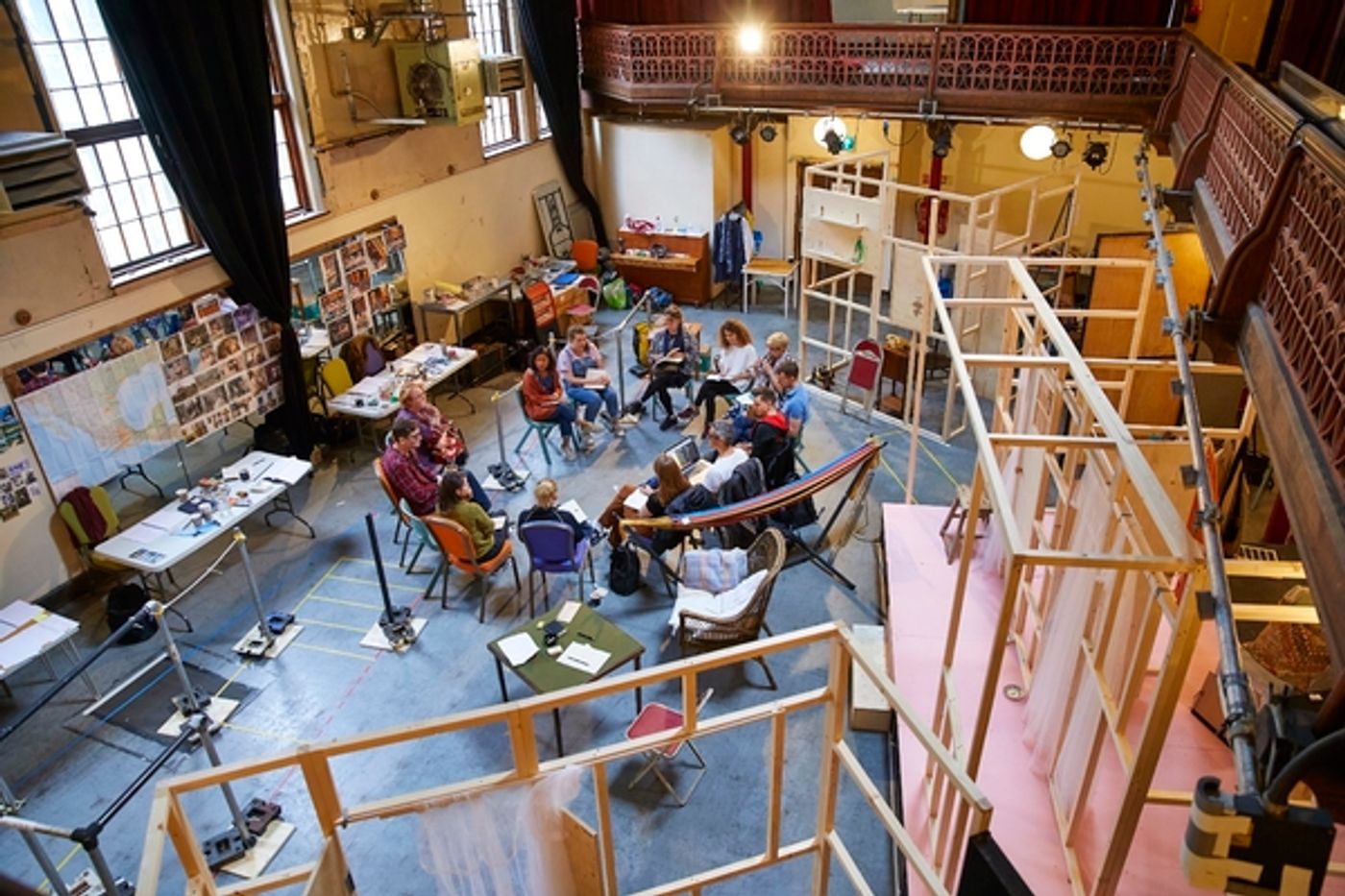 Photo Flash: Inside Rehearsal For THE NIGHT OF THE IGUANA  Image