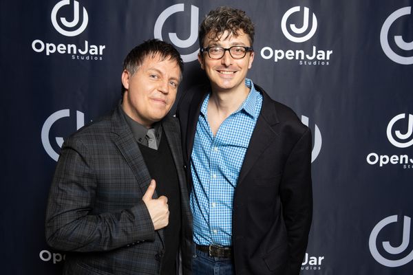 Jeff Whiting and Beowulf Boritt Photo