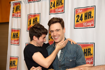 Noah Galvin and Erich Bergen Photo