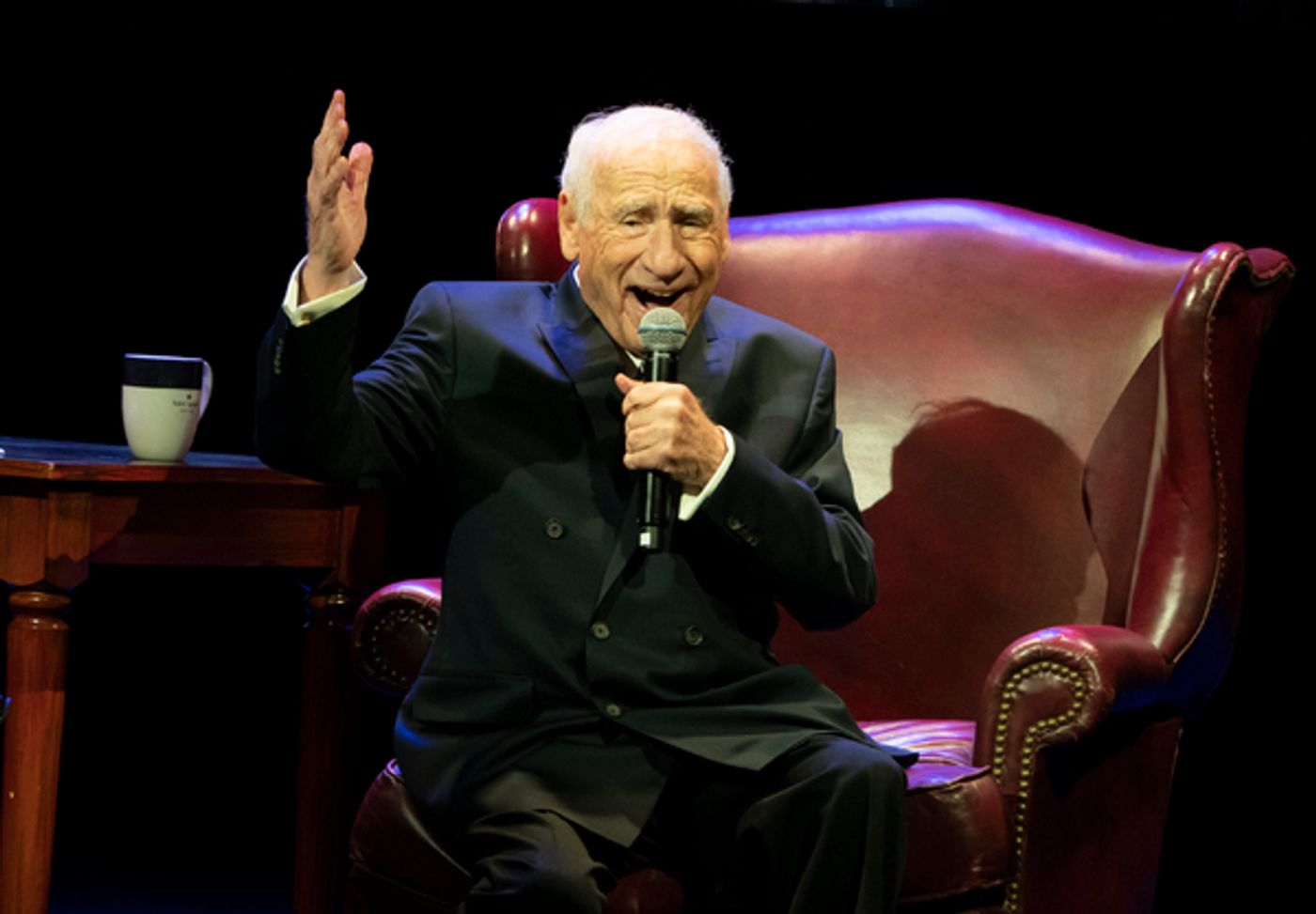 Photo Flash: Mel Brooks Takes Up Residency on Broadway  Image