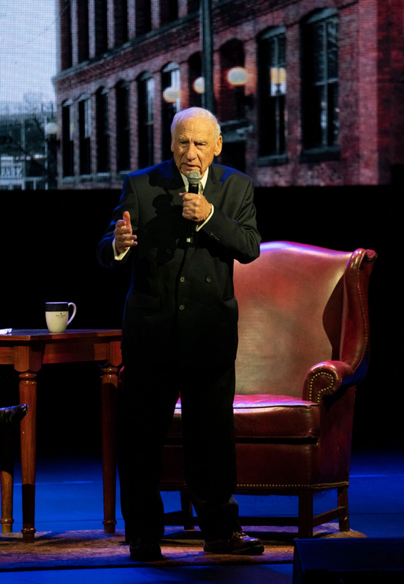 Photo Flash: Mel Brooks Takes Up Residency on Broadway  Image