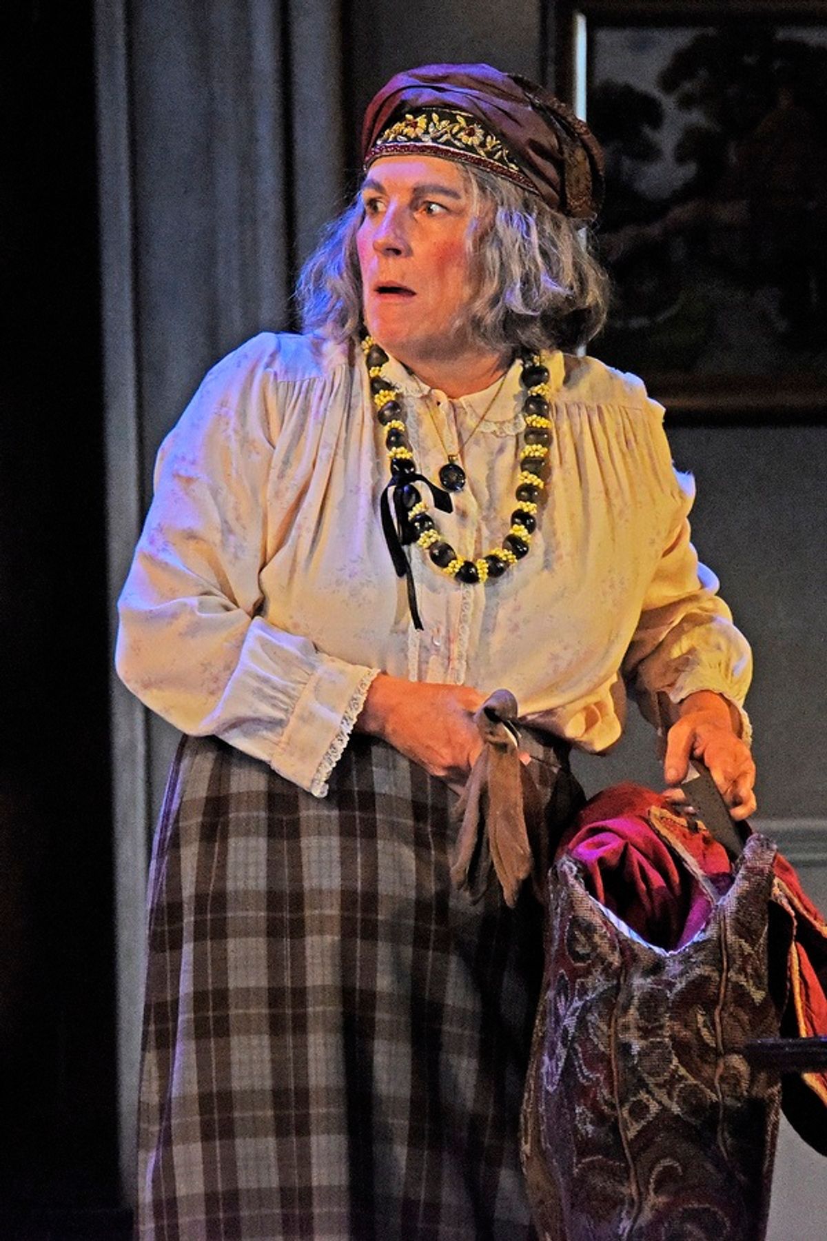 Jennifer Saunders at 