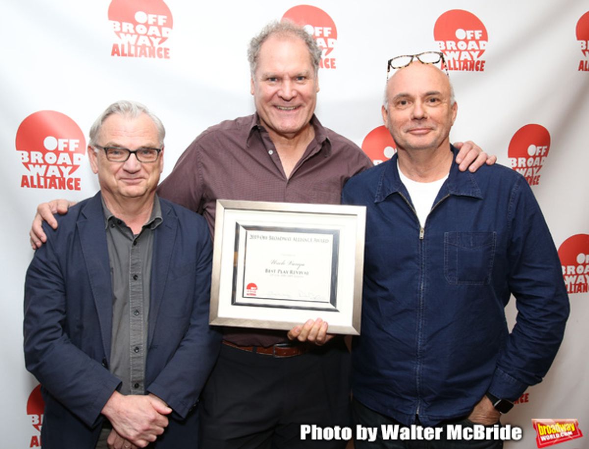 Richard Nelson, Jay O. Sanders and Gregory Mosher at 