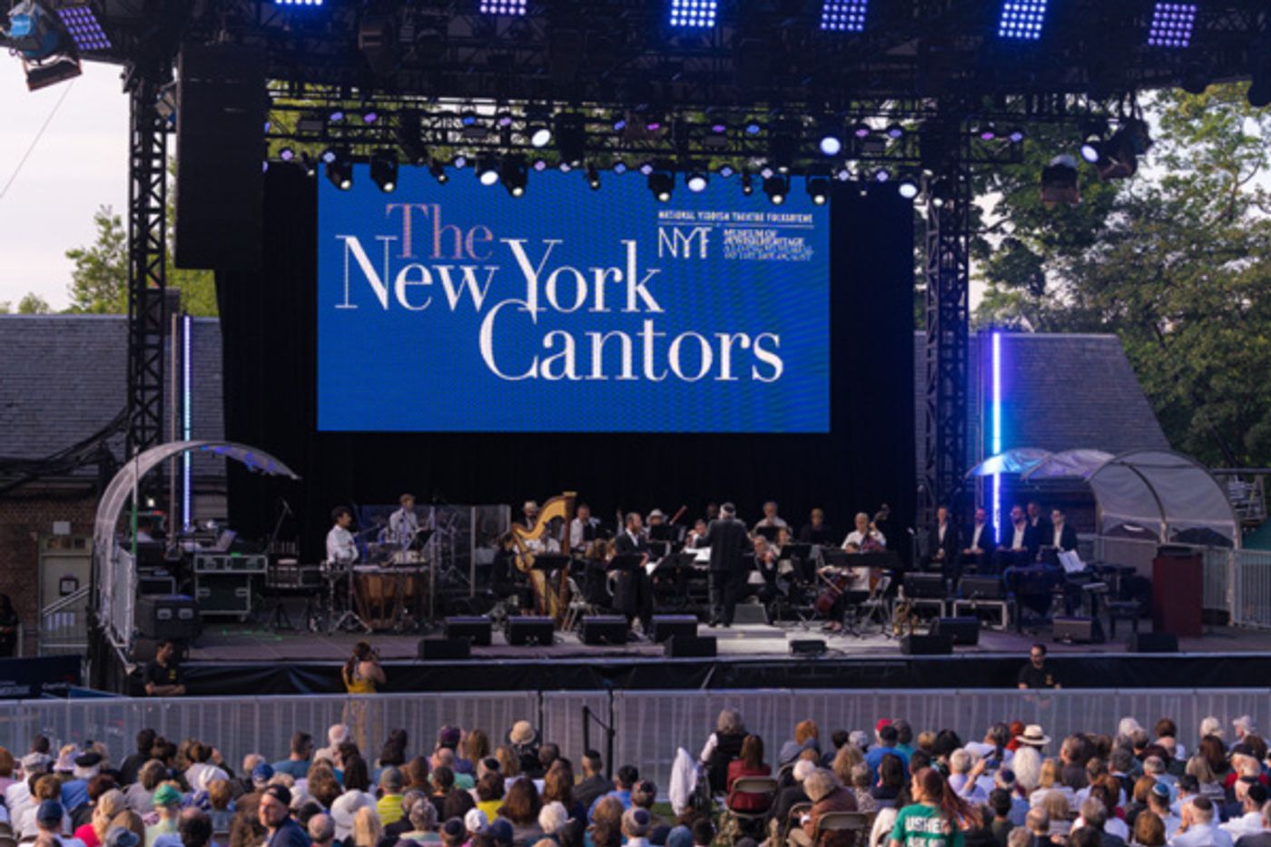 Photo Flash: The New York Cantors Appear In Concert At Capital One City Parks Foundation Summerstage  Image