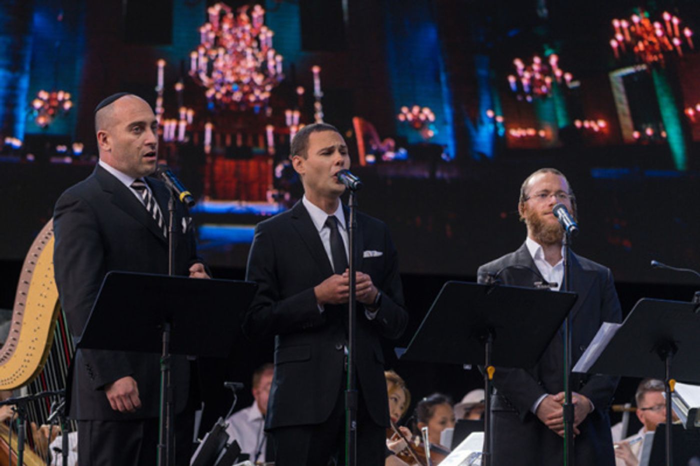 Photo Flash: The New York Cantors Appear In Concert At Capital One City Parks Foundation Summerstage  Image