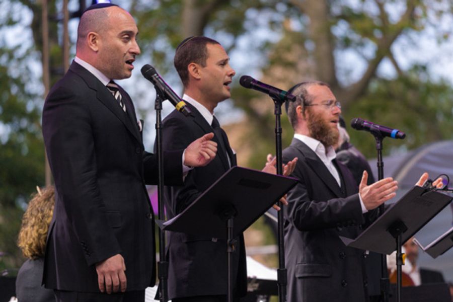 Photo Flash: The New York Cantors Appear In Concert At Capital One City Parks Foundation Summerstage Image