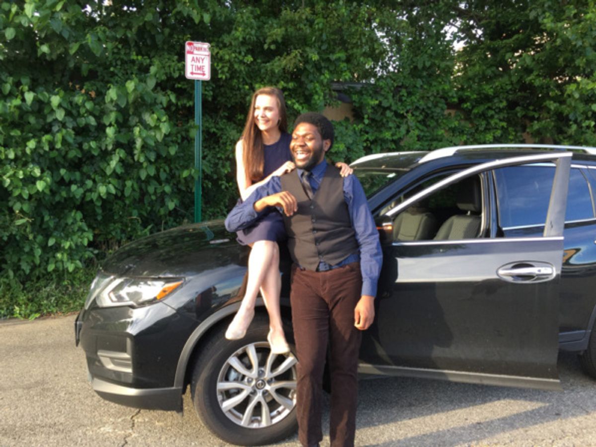 Cassandra Guglielmo and Kentrell Loftin at 