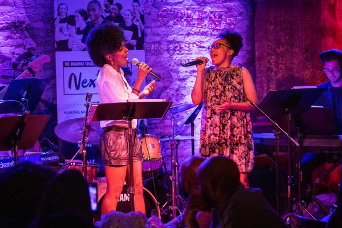 Brandon Victor Dixon and Marsalis Causey at 