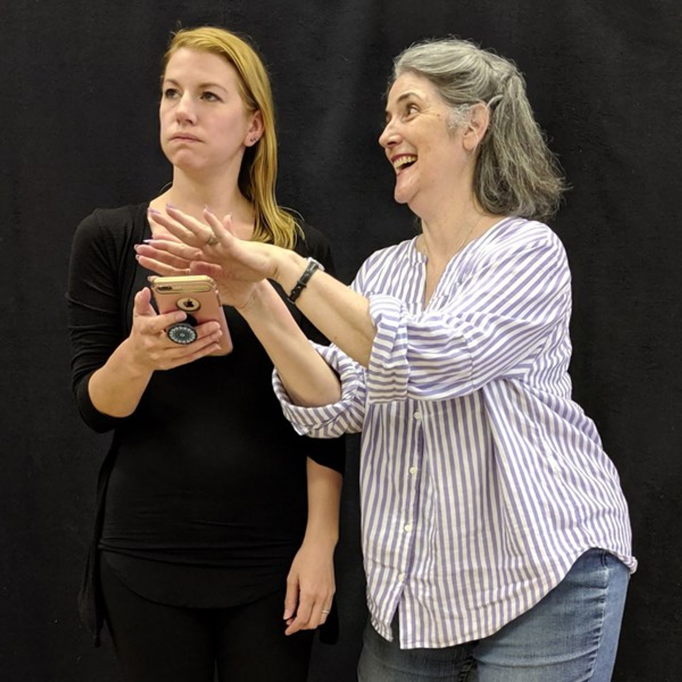 Photo Flash: In Rehearsal With SPEND YOUR KIDS' INHERITANCE At Helen Gardiner Phelan Playhouse Photo Flash: In Rehearsal With SPEND YOUR KIDS' INHERITANCE At Helen Gardiner Phelan Playhouse Image