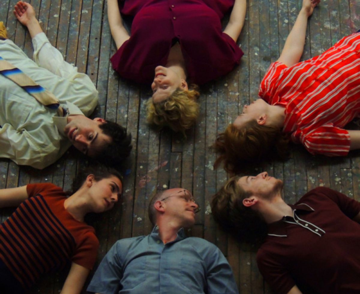 Catherine Porter,  Caiti Latimer, Nathan Keiller, Jason Howard, Isabella Schiller and Glenn Feinstein. at 