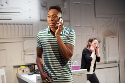 Patrick Agada and Mary Cross Photo