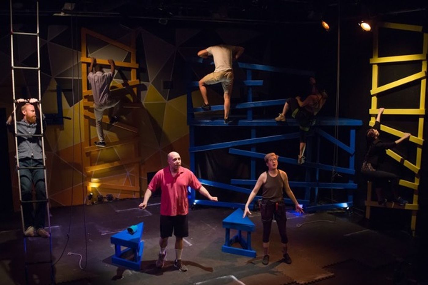 Photo Flash: First Look at Brown Paper Box Co.'s GRACE, OR THE ART OF CLIMBING  Image