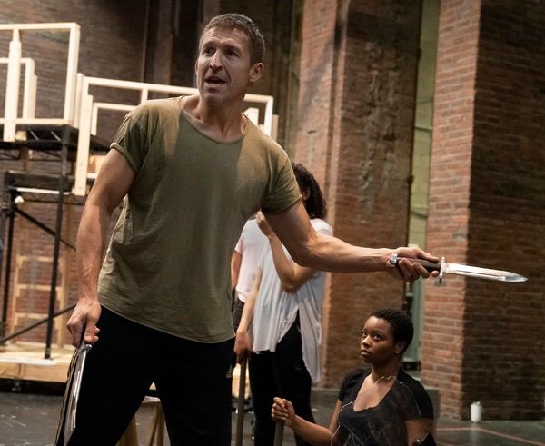 Jonathan Cake and L'Oreal Lampley Photo