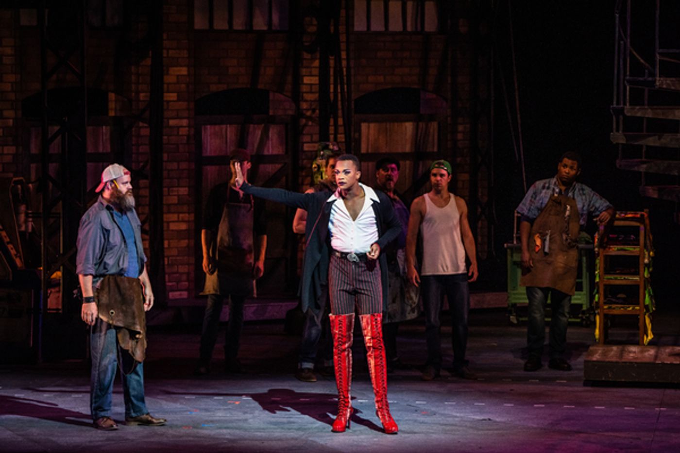 Exclusive Photos: Get A First Look At The Regional Premiere Of KINKY BOOTS at The Muny  Image