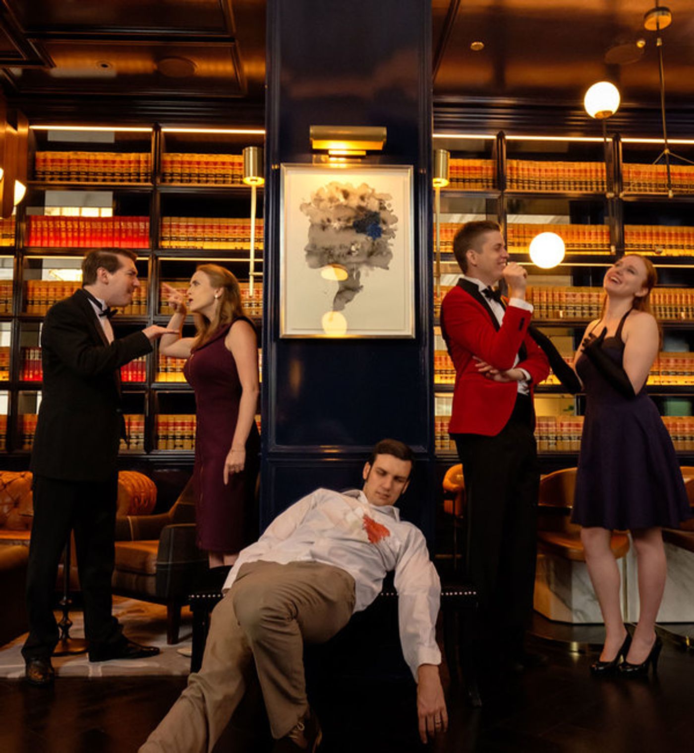 Photo Flash: High Stakes Productions Presents CLUED IN: AN IMPROVISED MURDER MYSTERY  Image