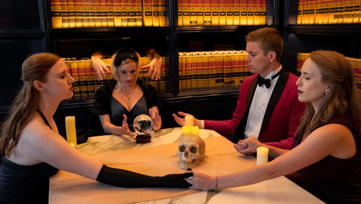 Marybeth Kram, Laura Marsh, Peter Corey, Molly Jones at 