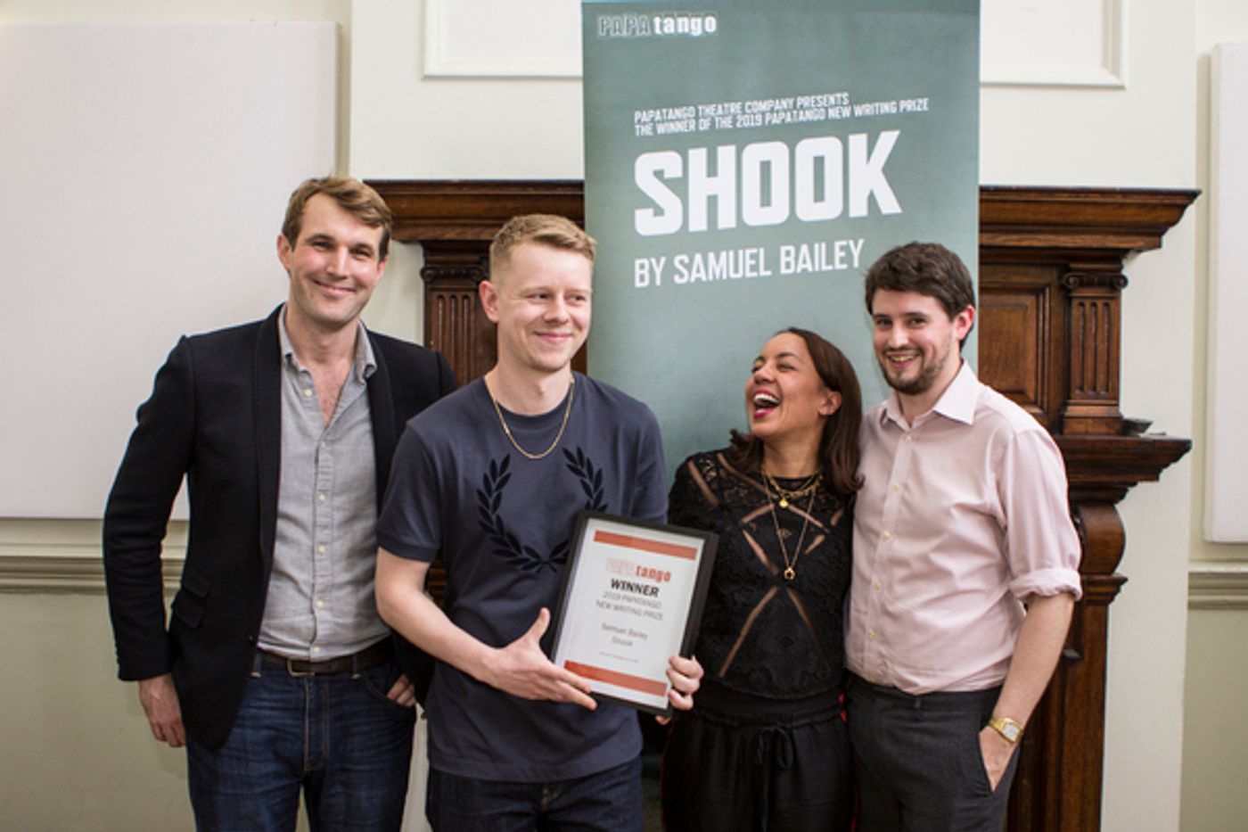 Photo Flash: Samuel Bailey Wins Eleventh Annual PAPAtango New Writing Prize  Image