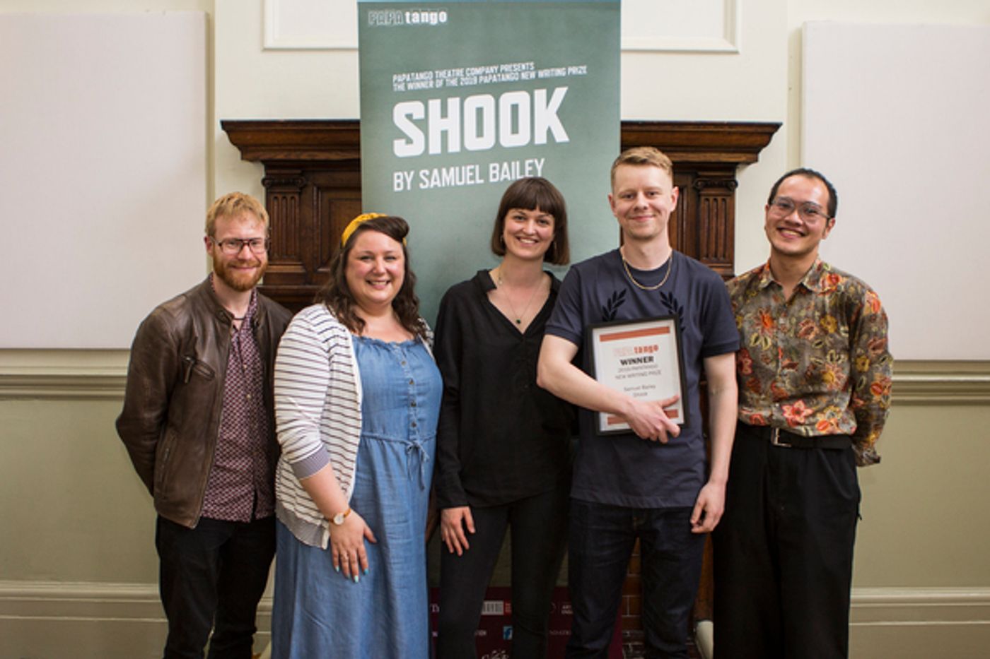 Photo Flash: Samuel Bailey Wins Eleventh Annual PAPAtango New Writing Prize  Image