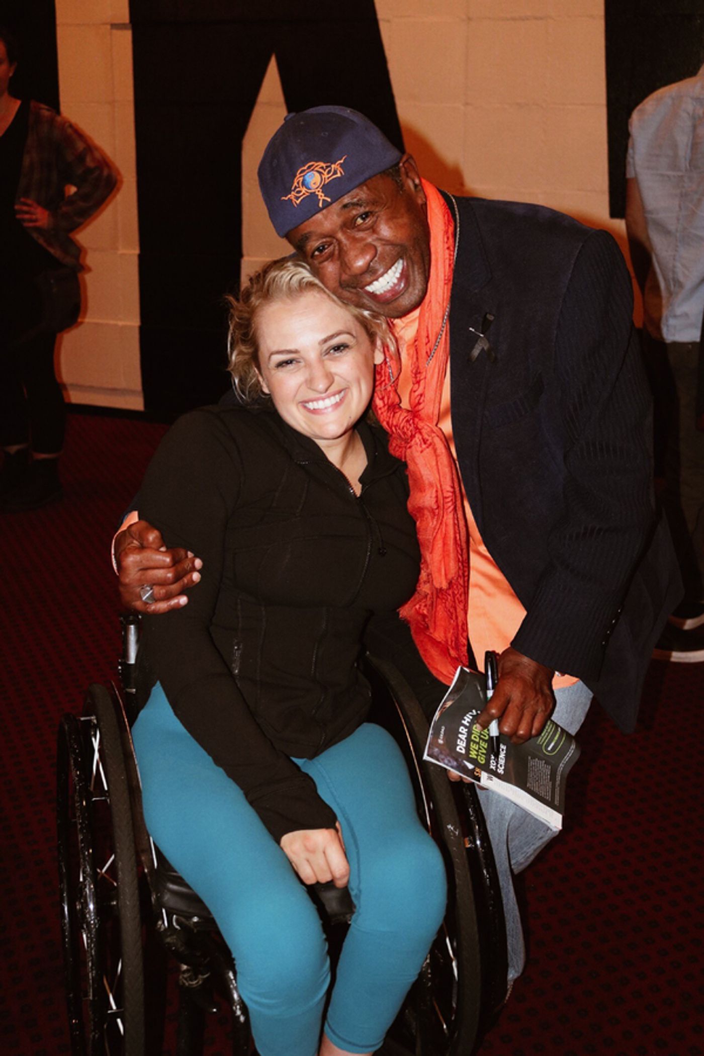 Photo Flash: Ben Vereen And Josh Radnor Stop By OKLAHOMA!  Image