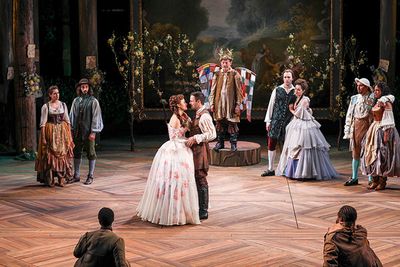 The cast of As You Like It,  Photo