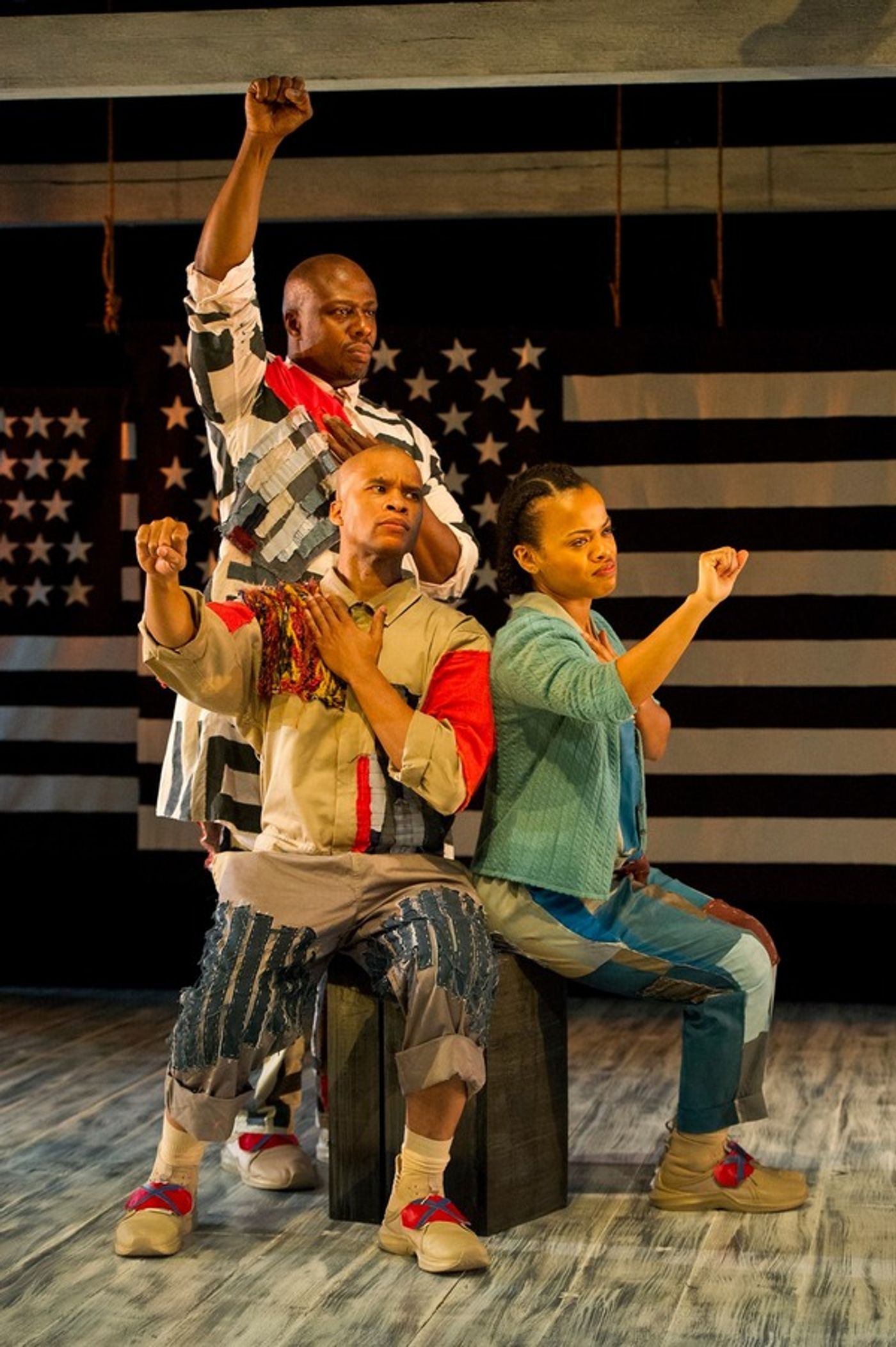 Photo Flash: AMERICAN V. 2.1: THE SAD DEMISE AND EVENTUAL EXTINCTION OF THE AMERICAN NEGRO at Barrington Stage  Image