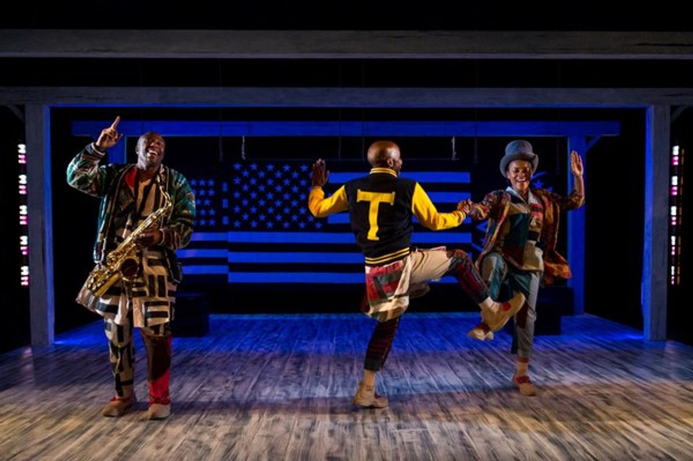 Photo Flash: AMERICAN V. 2.1: THE SAD DEMISE AND EVENTUAL EXTINCTION OF THE AMERICAN NEGRO at Barrington Stage  Image